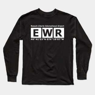 EWR Airport, Newark Liberty International Airport Long Sleeve T-Shirt